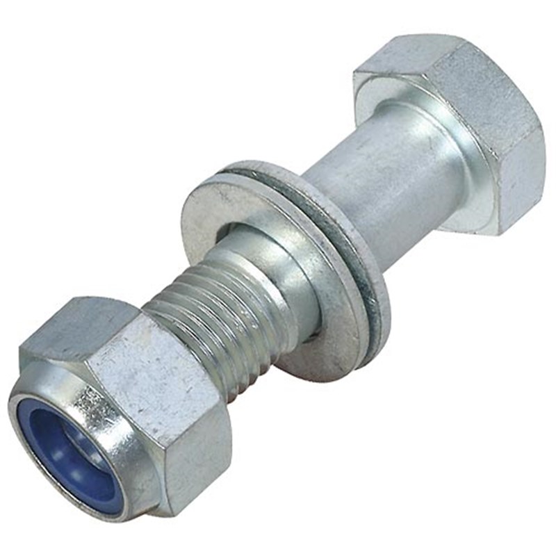 Pivot bolt M30 x 110mm c/w 2 x Washers and Lock Nut, Post-2007 (single)