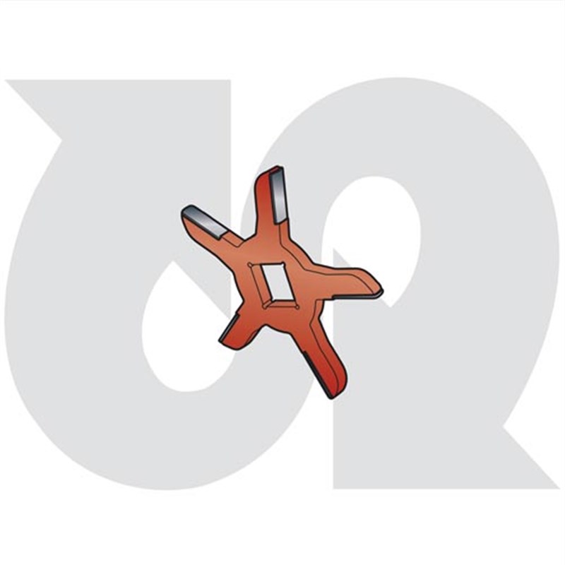 5-Prong Steel Intake Star (tungsten tipped)