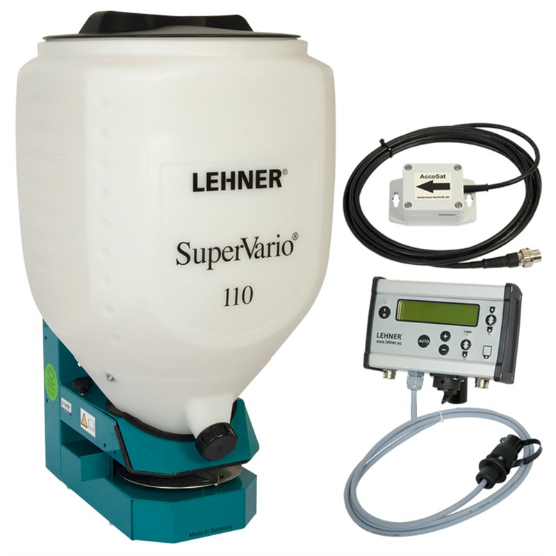 Lehner SuperVario® 12 volt Broadcaster c/w Auto Dosing System