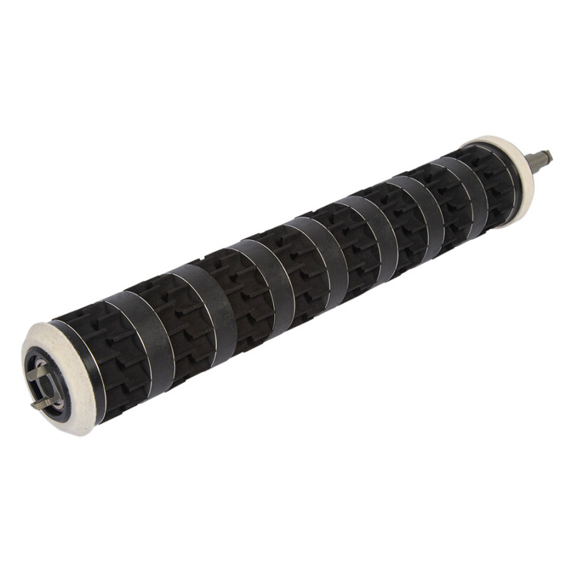 Black Double Row Seed Rotor, Special Rubber Flex (2x13.0ccm for maize, peas or beans) for Lehner Vento 8 or 16 outlet airseeders
