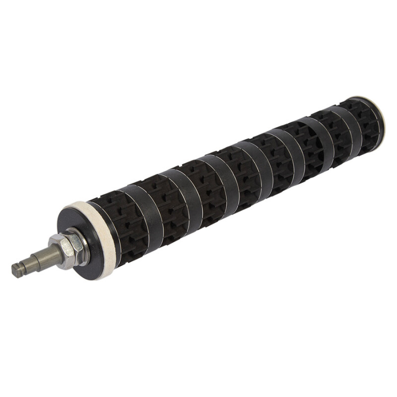 Black Double Row Seed Rotor, Special Rubber Flex (2x13.0ccm for maize, peas or beans) for Lehner Vento 8 or 16 outlet airseeders