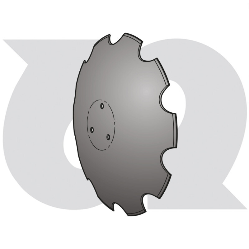 Cultivation Disc 460mm x 6mm, 3 hole (to fit HORSCH)