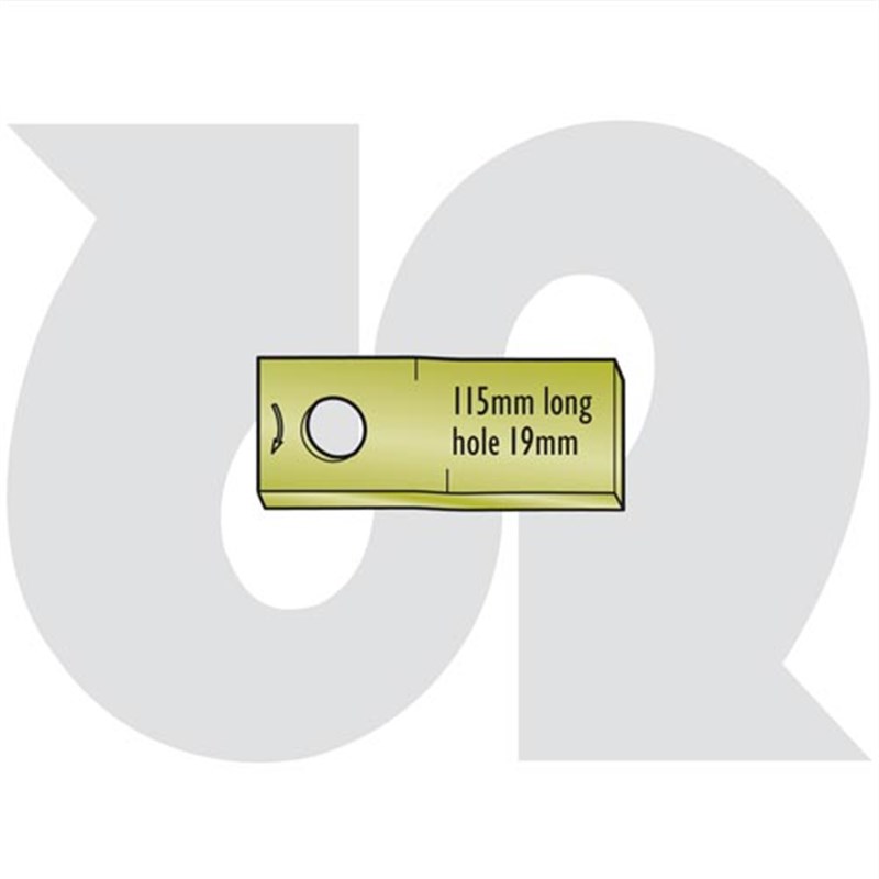 Disco Mower Blade L.H.