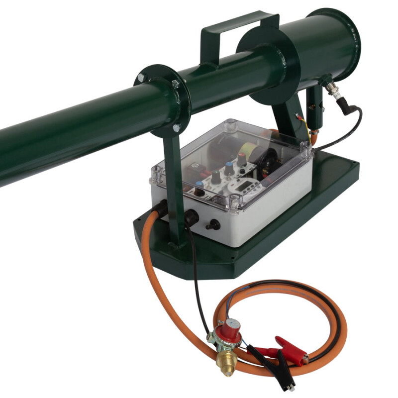 Truecraft Birdscarer, Gas Gun with 7-Day Programmable Timer Unit, Built-in Random Setting