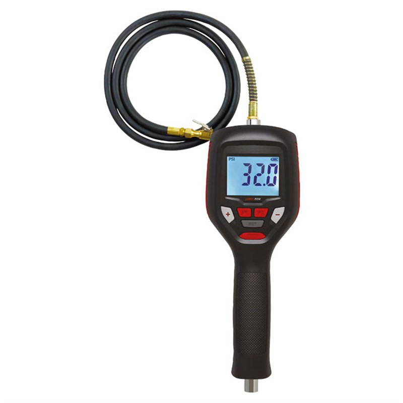 Automatic Digital Tyre Inflator c/w 1.5m hose and clip-on connector