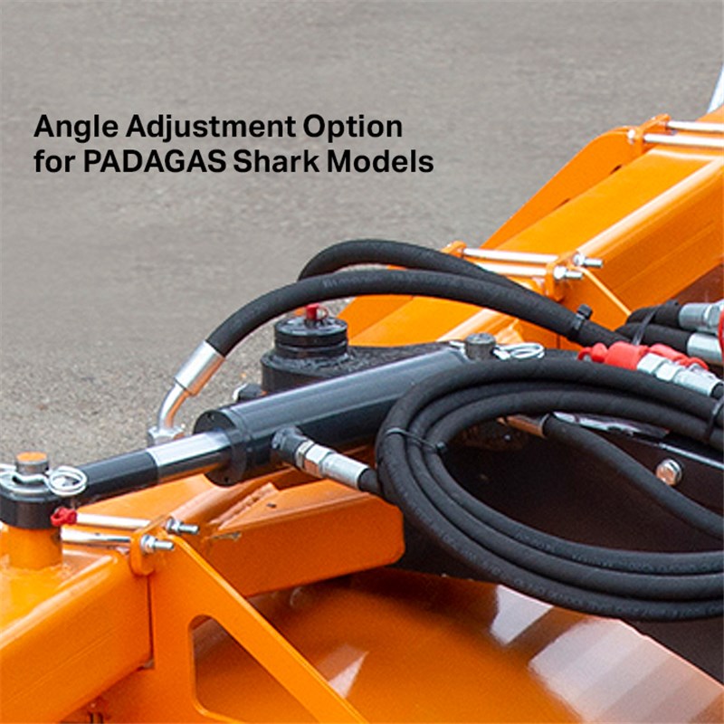 Hydraulic Angle Adj. Kit, 2x Hyd. Services Required, plus Long Cable Solenoid c/o Valve (for Shark models) 