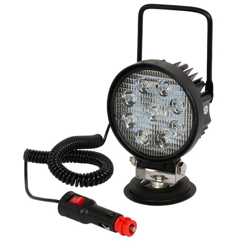 27W LED Work Lamp, Magnetic Base (10-30V)