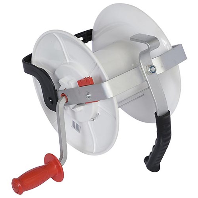 Premium Geared Insulated Fence Reel c/w Handle