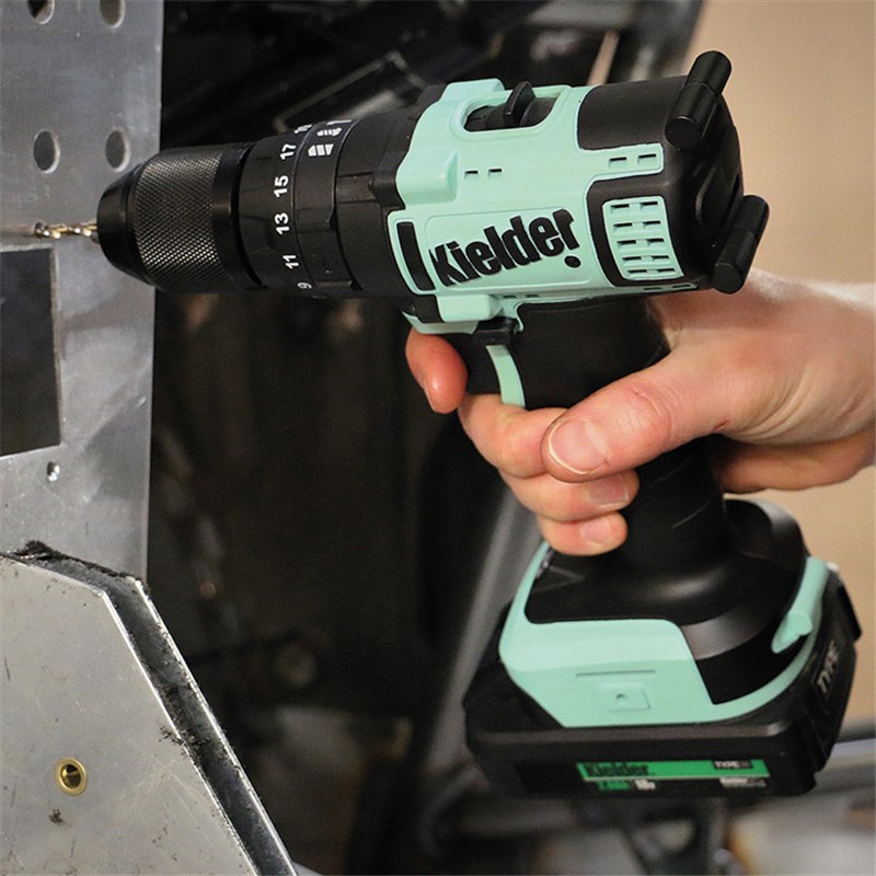 Kielder KWT-014-13 18V Brushless Combi Drill with 2 x 4.0Ah Li-ion Batteries