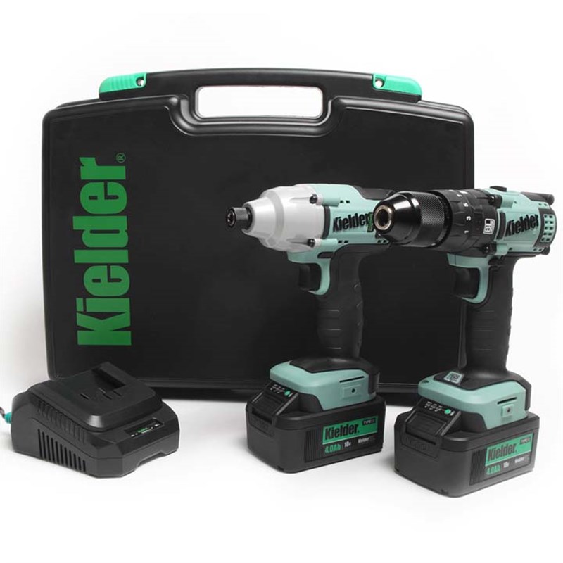 Kielder 18v Brushless Twin Pack - Combi Drill & Impact Driver (KWT-TPK-02)