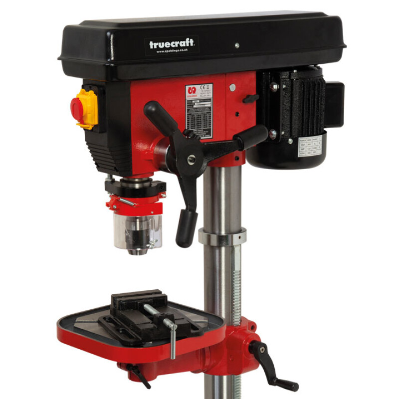 3/4 hp 12 Speed Floor Mounted Pillar Drill, 230V c/w 4