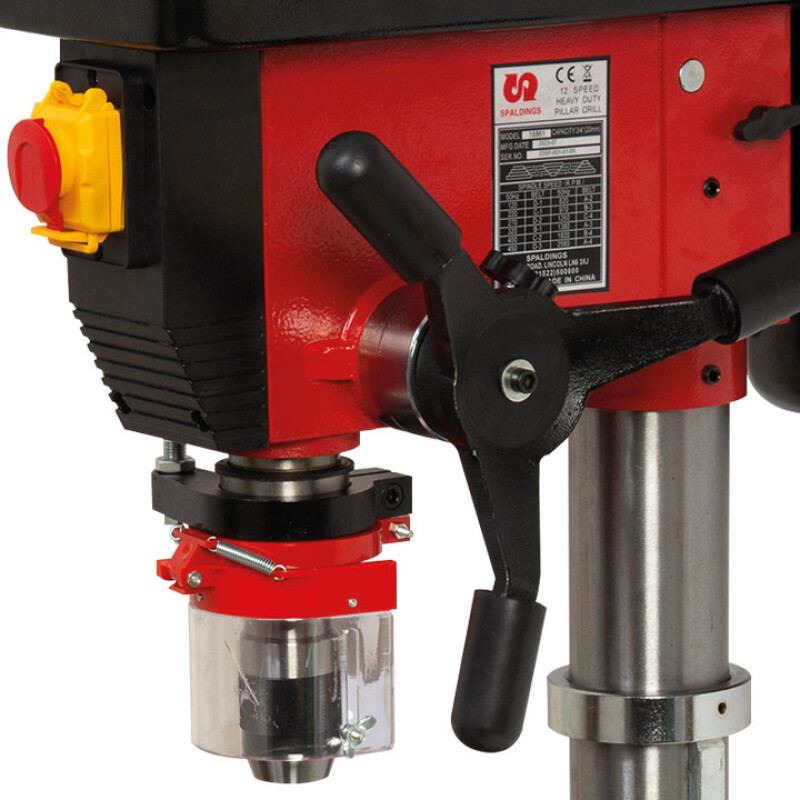 3/4 hp 12 Speed Floor Mounted Pillar Drill, 230V c/w 4