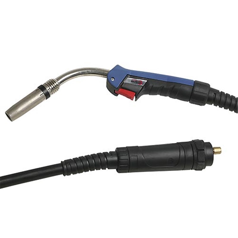 350 amp Euro Fitting Torch c/w 4m cable