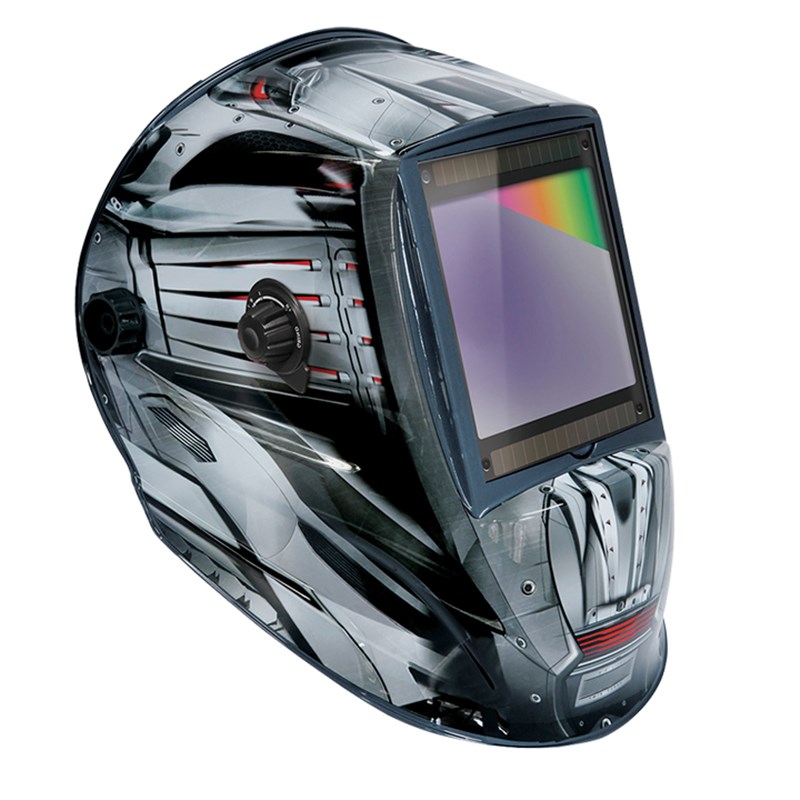 LCD Alien True Colour XXL Welding Helmet, Dual Shade 5-9 / 9-13