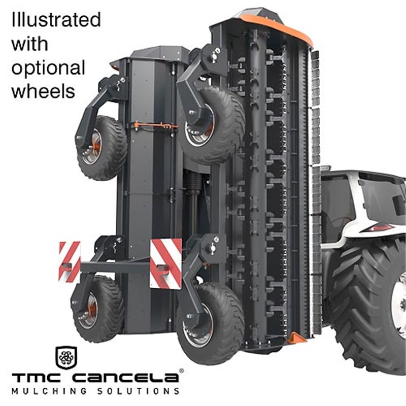 TMC Cancela TJP610 Rear Mtd. Folding Mulching Topper