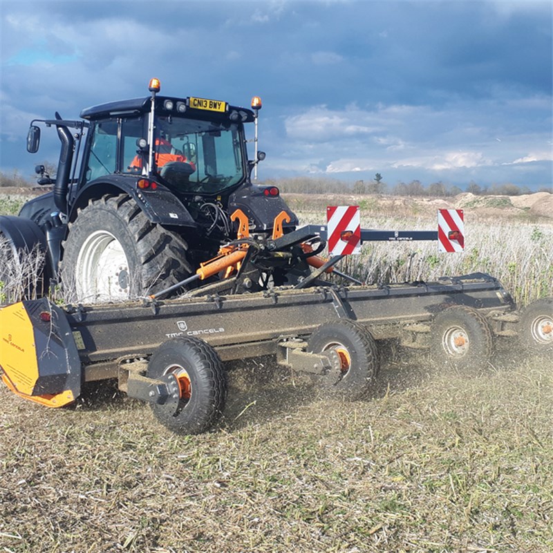 TMC Cancela TJP-610 Rear Mtd. Folding Mulching Topper