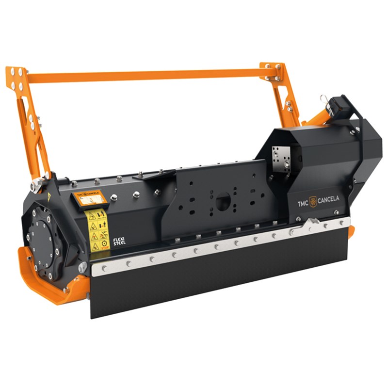 TMC Cancela TLE-150 Hydraulic Mulcher c/w Push Frame - for Remote Controlled Units (70-120 L/min)