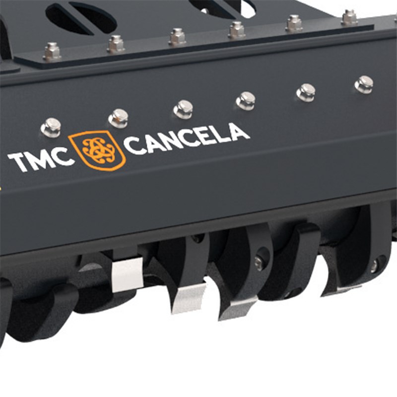 TMC Cancela TLE-150 Hydraulic Mulcher c/w Push Frame - for Remote Controlled Units (70-120 L/min)