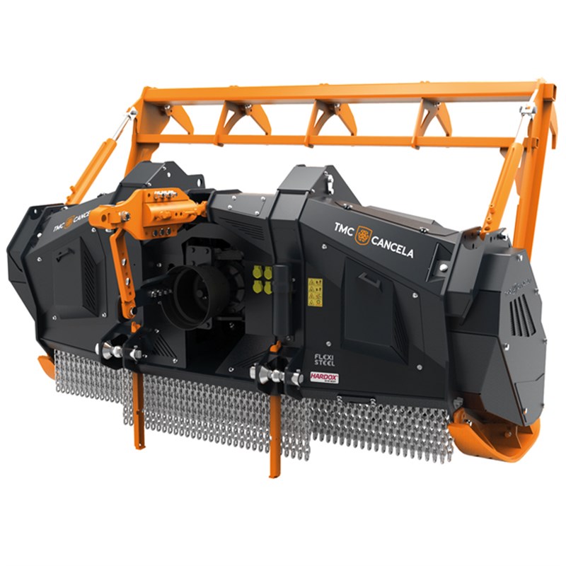 TMC Cancela TFZ-225 Forestry Mulcher c/w Hydraulic Push Frame & Turbo Clutch Kit