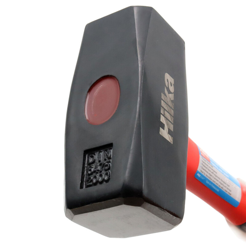 2kg (4.4lb) Lump Hammer, fibreglass shaft