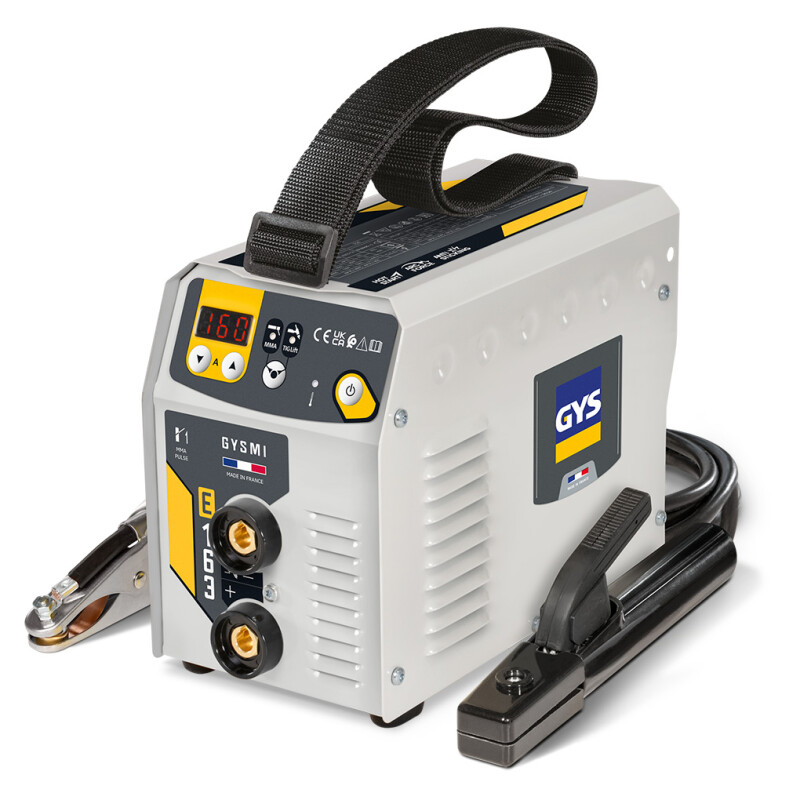 GYSMI E163 160 Amp Arc Welding Inverter c/w Accessories