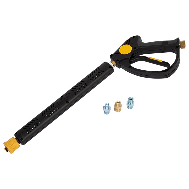 Universal Pressure Washer Gun - c/w male adaptors
