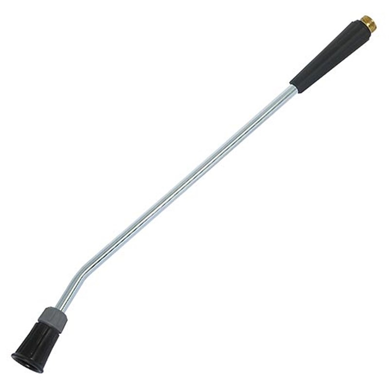 Single Pressure Washer Lower Lance - 500mm, 15° bend