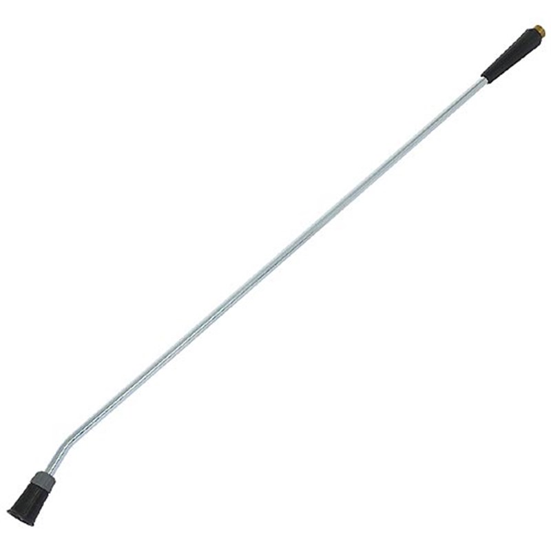 Single Pressure Washer Lower Lance - 1000mm, 15° bend