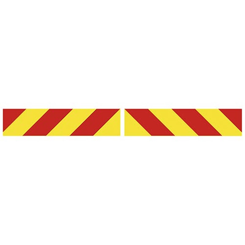 ECE70 T262 Marker Boards Chevrons 565mm x 130mm x 1 pair (Aluminium)  