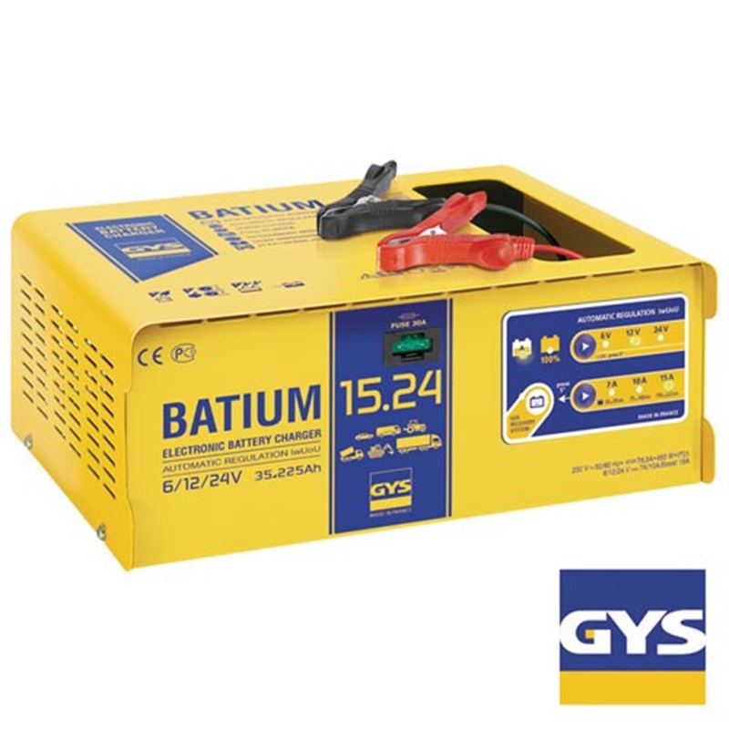 Batium 15/24 Electronic Battery Charger, 230 volt