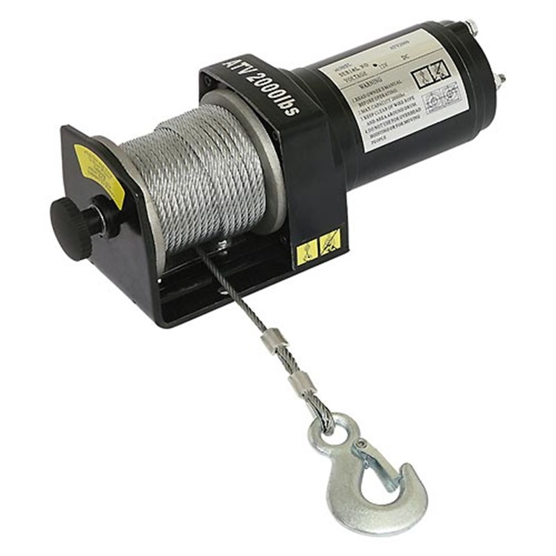 ATV Electric Winch, 2000lb