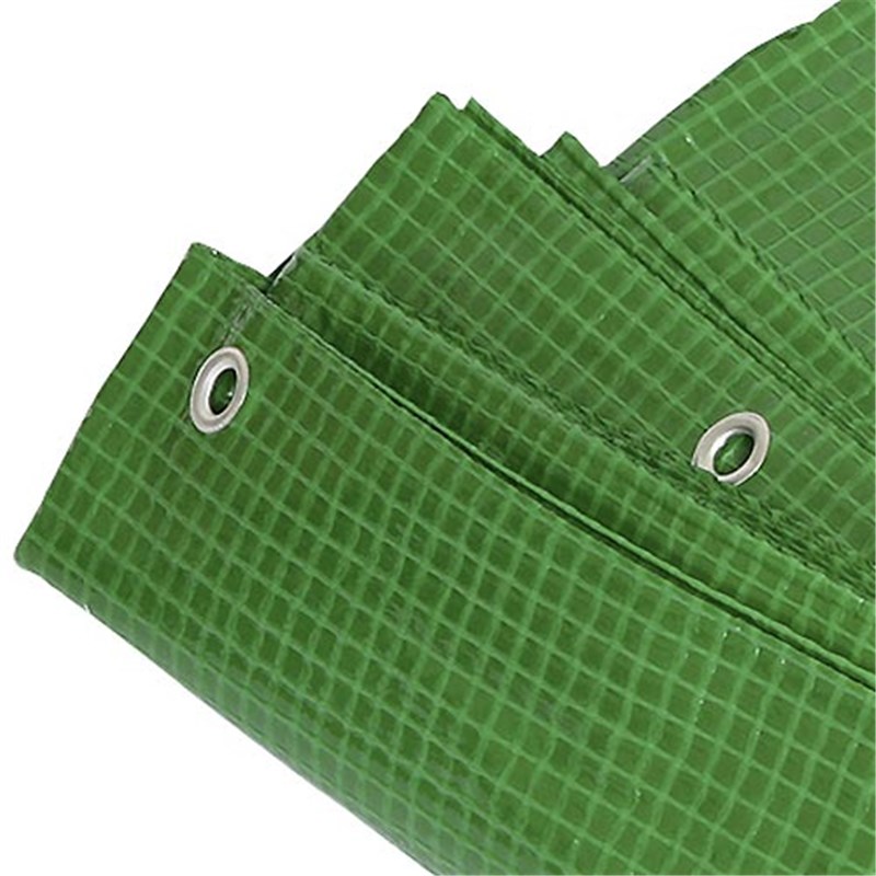 8 x 10m (26.2 x 32.8ft) Tarpaulin Polythene Sheet (Green)