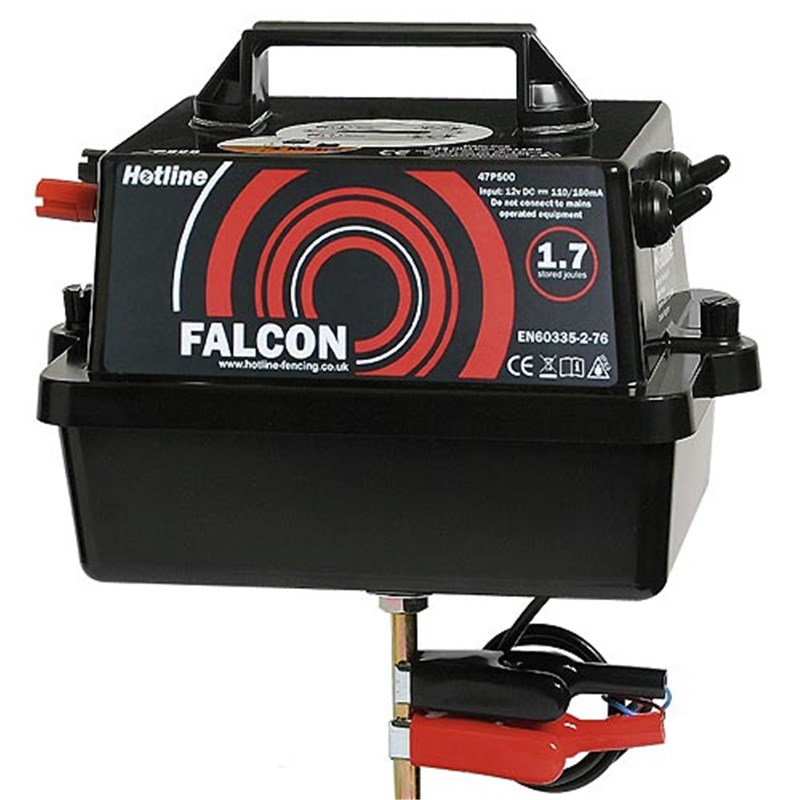 Hotline Falcon 1.7 Joule 12v Battery Fencer (47HLB500)