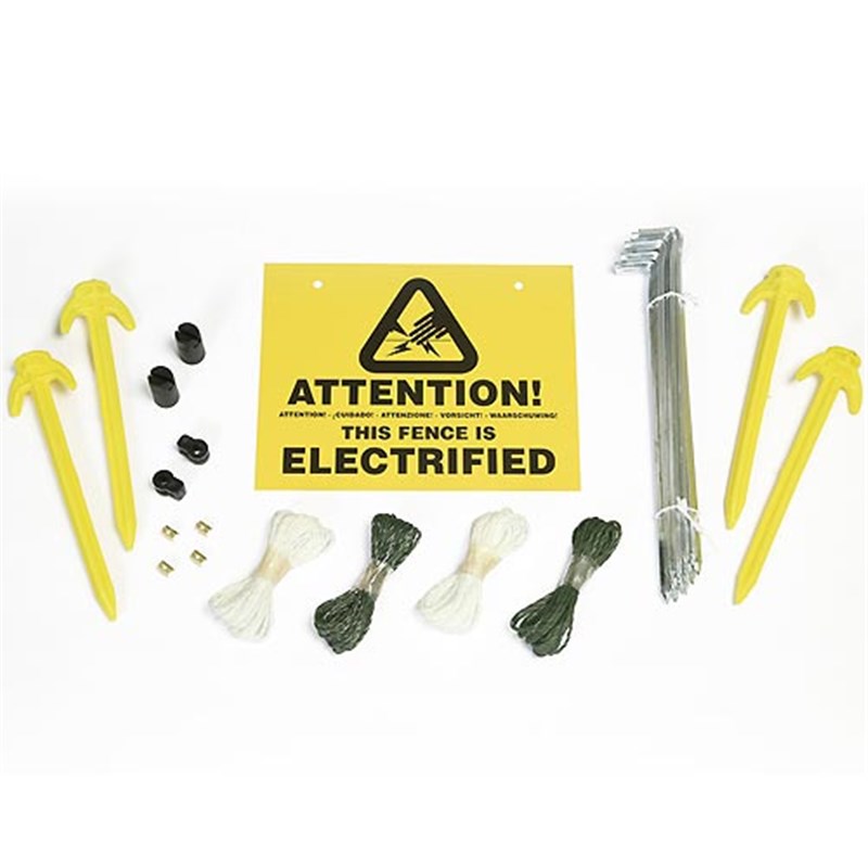 Electric Super Rabbit Netting, 50m x 70cm c/w 14 posts 