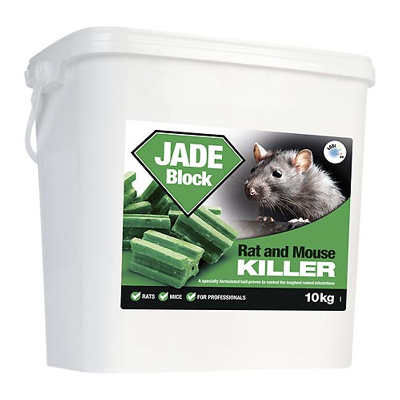 JADE Broma Block Bait Rat Poison (Bromadiolone), 10kg