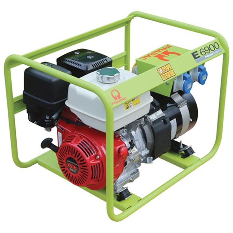 7.1 Kva E6900 Petrol Driven Generator