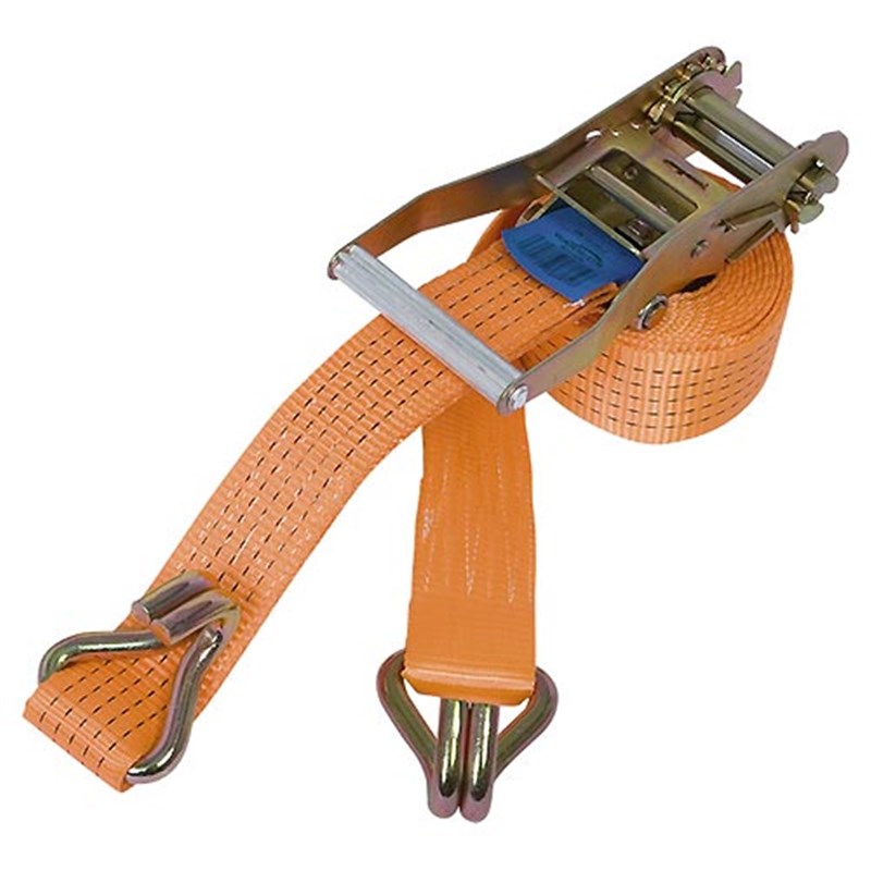 4m x 50mm Heavy Duty Load Binder with Ratchet and HOOK Ends