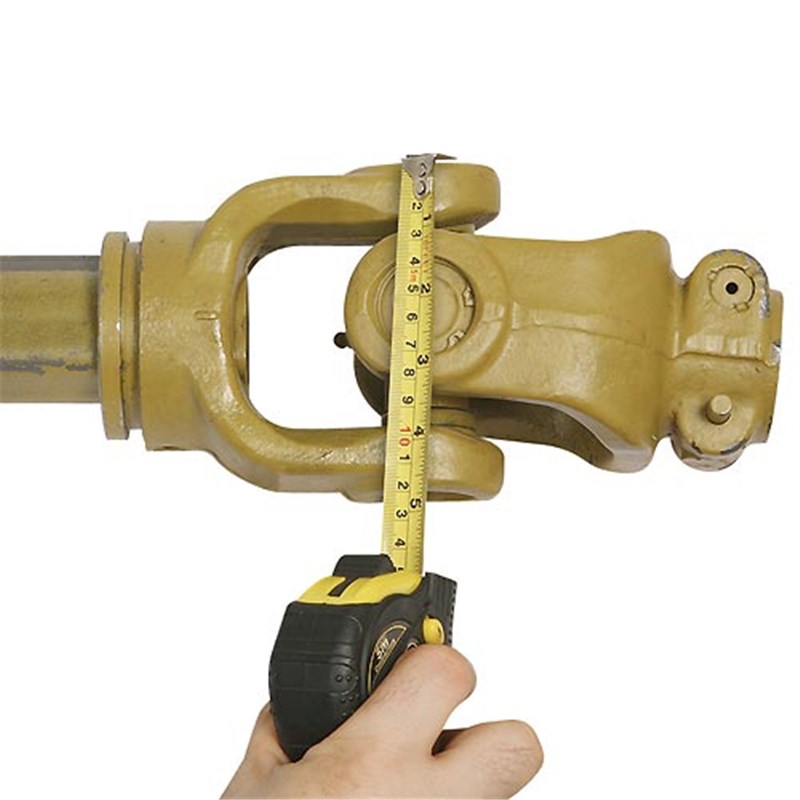 BARE-Co Standard PTO Guard. Fits 76 – 126mm wide yokes. Closed length: 1500mm