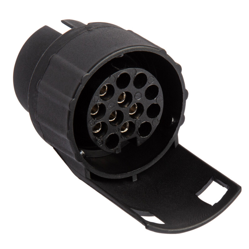 7 pin Vehicle to 13 pin Trailer Adaptor (7 pin male, 13 pin female)