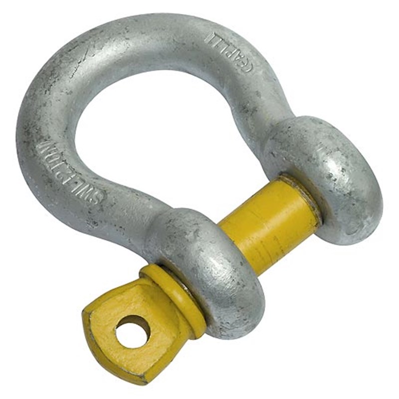12 Tonne WLL Drop Forged Bow Shackle – Screw Pin