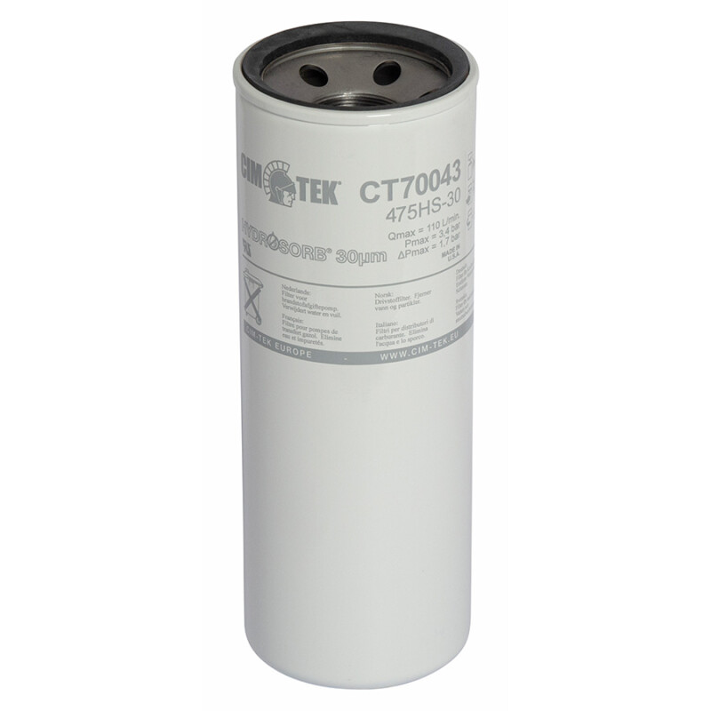 Hydrosorb® Fuel Filter CT70043 (30 Micron) 120 L/min. 