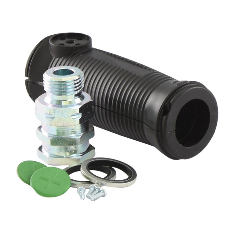 Hydraulic Hose Grip Handle Kit - Fastgrip® LM12GAS Supplied with GREEN + & - Symbols