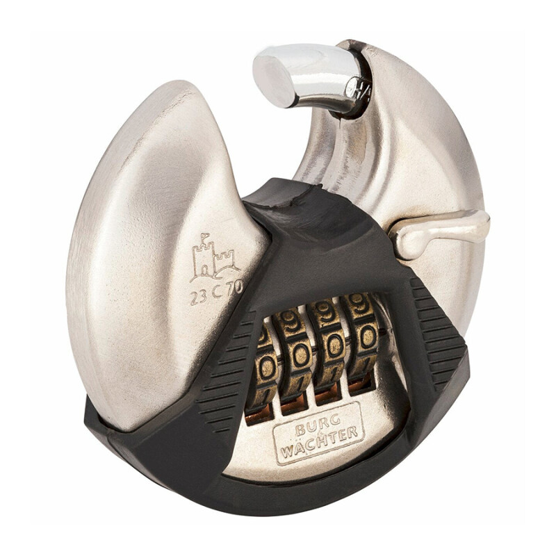 70mm Combination Disc Padlock - 4 Dials (23 C 70 SB)