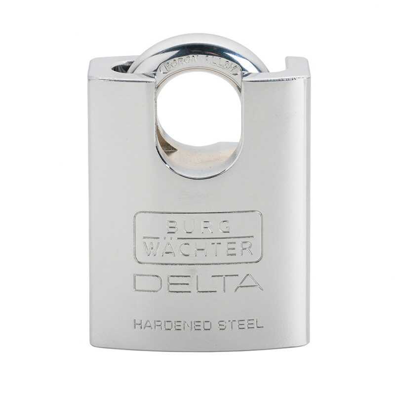 60mm Solid Hardened Steel Closed Shackle Padlock (Delta 660 CS 60)