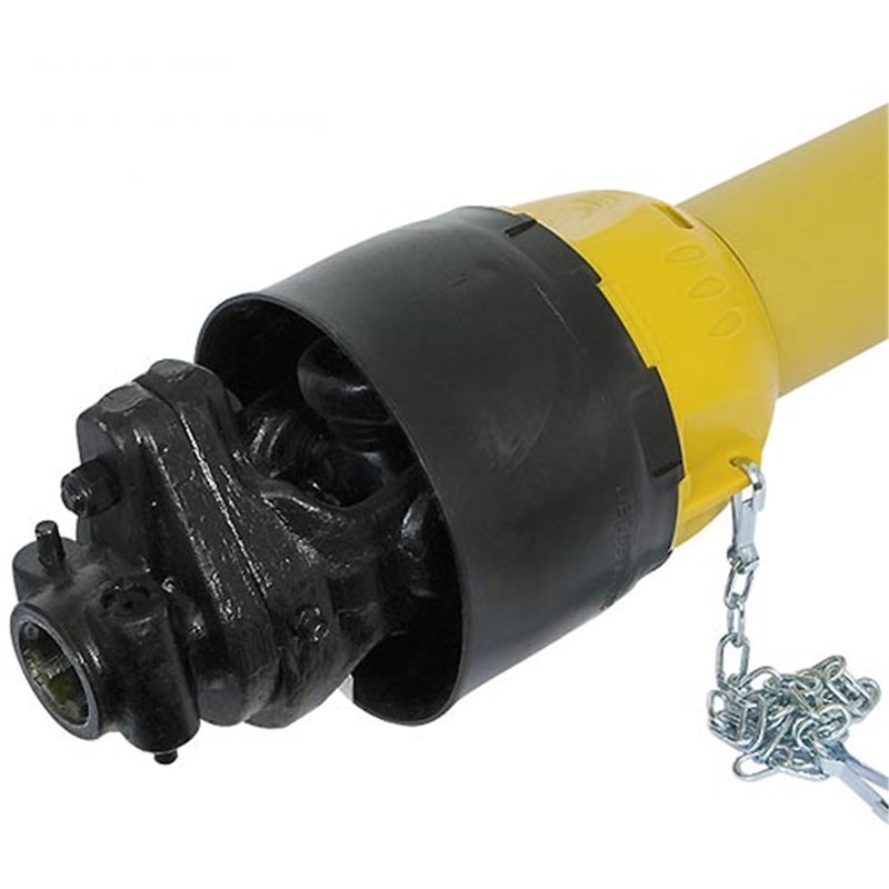 T8 PTO Shaft Assembly c/w Shear Bolt Limiters (1800mm - 1. 3/8