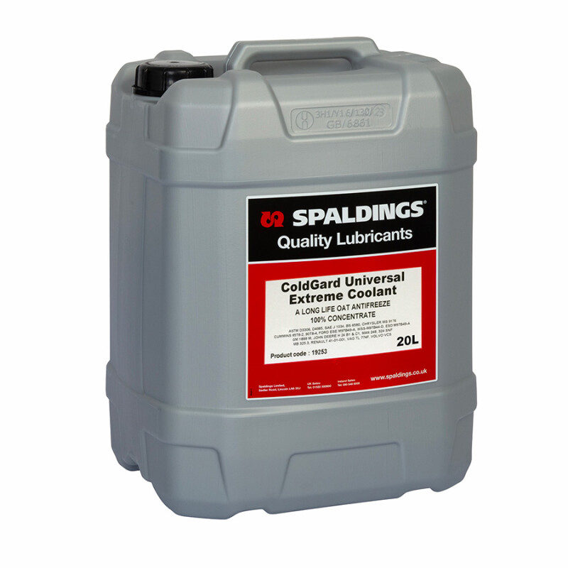 ColdGard Universal Extreme Coolant, Now 20 Litres