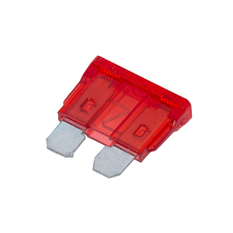 10 Amp Standard Blade Fuse (Red), Pk 50