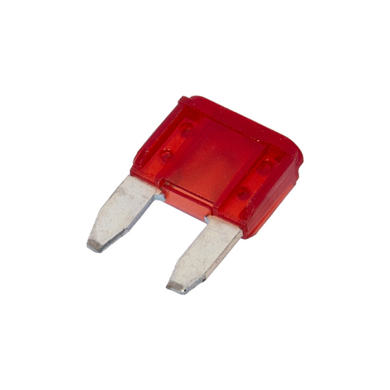 10 Amp Mini Blade Fuse (Red), Pk 25