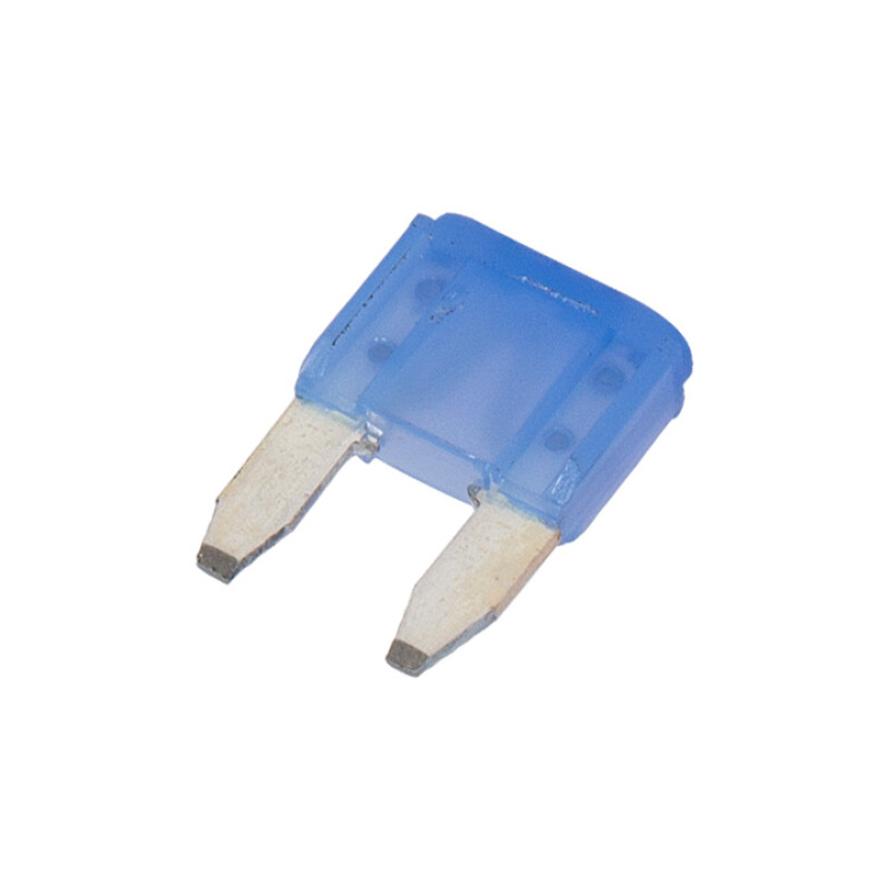 15 Amp Mini Blade Fuse (Blue), Pk 25