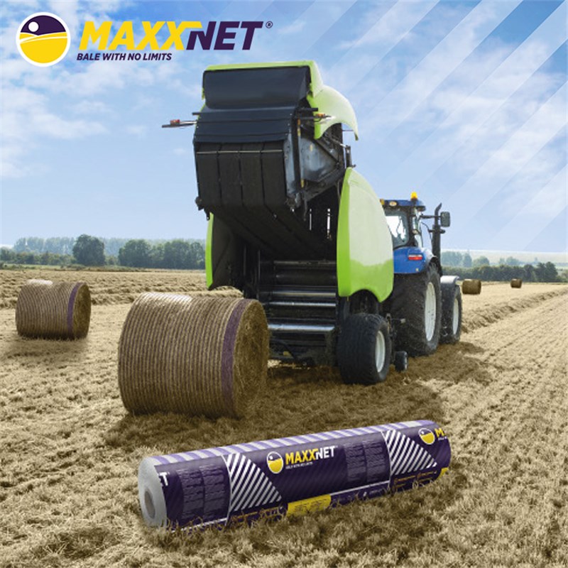 MAXXNET® Netwrap - Single Roll (1.23m x 3800m)